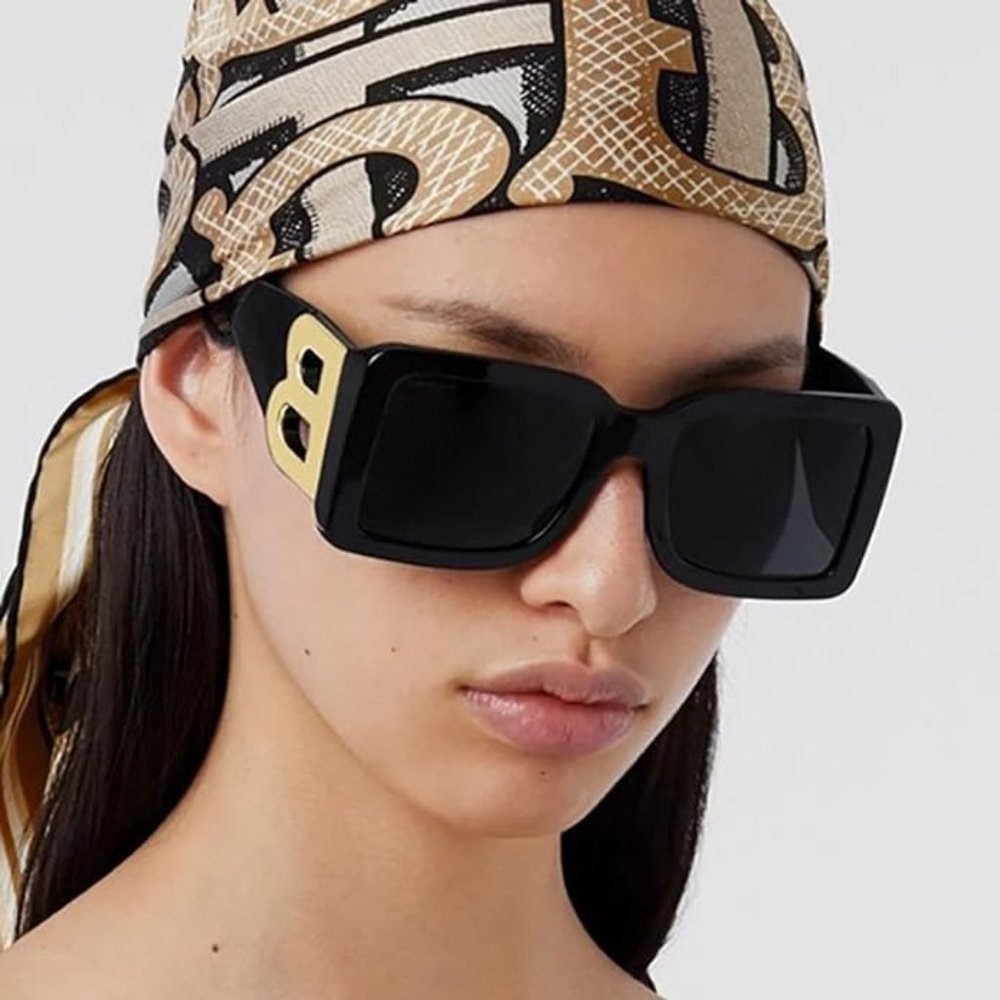 "B" luxury designer sun glasses